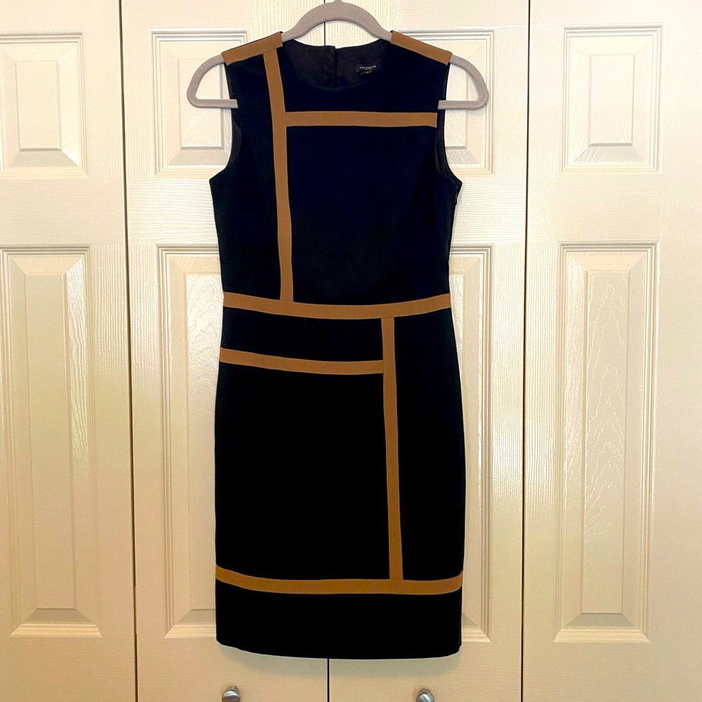 Ann Taylor Sheath Dress Mod Style